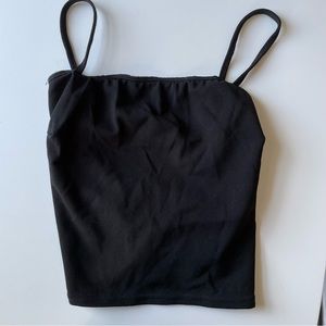 Boohoo Lace Up Back Crop Top